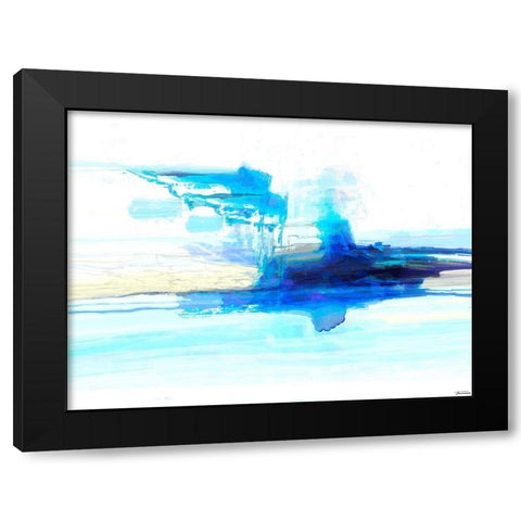 Dynasty X Black Modern Wood Framed Art Print by Tienhaara, Michael