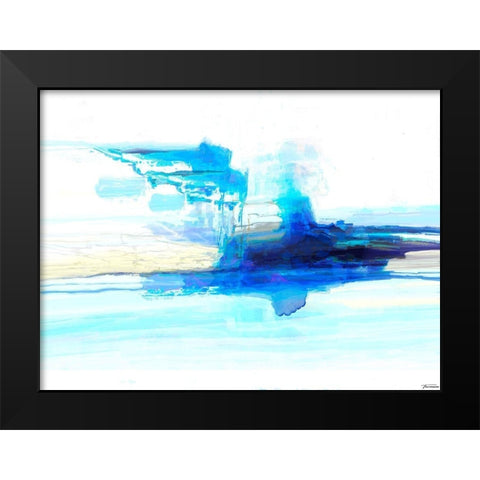 Dynasty X Black Modern Wood Framed Art Print by Tienhaara, Michael
