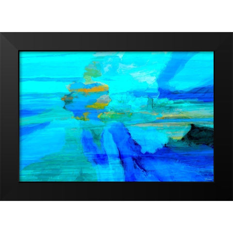 Emanate I Black Modern Wood Framed Art Print by Tienhaara, Michael