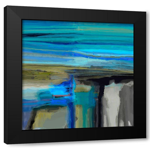 Eternal I Black Modern Wood Framed Art Print by Tienhaara, Michael