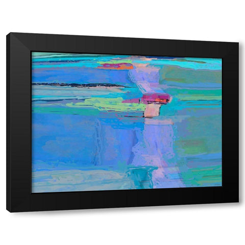 Fills IV Black Modern Wood Framed Art Print by Tienhaara, Michael