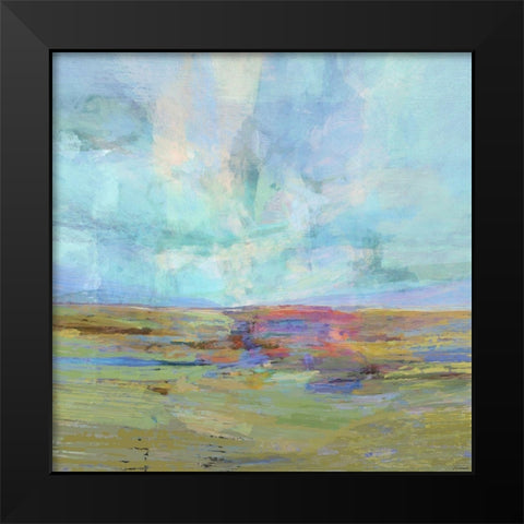 Inclusion I Black Modern Wood Framed Art Print by Tienhaara, Michael