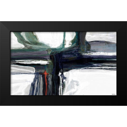 Sculpture I Black Modern Wood Framed Art Print by Tienhaara, Michael