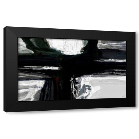 Sculpture II Black Modern Wood Framed Art Print by Tienhaara, Michael