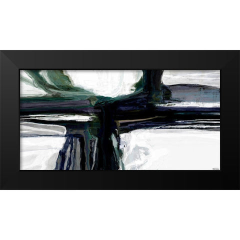 Sculpture IV Black Modern Wood Framed Art Print by Tienhaara, Michael