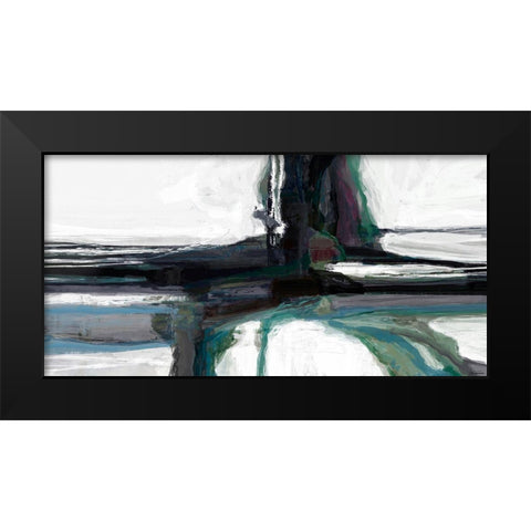 Sculpture VI Black Modern Wood Framed Art Print by Tienhaara, Michael