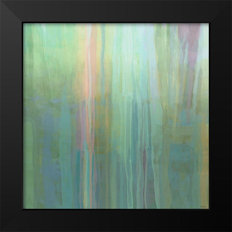 Passive I Black Modern Wood Framed Art Print by Tienhaara, Michael