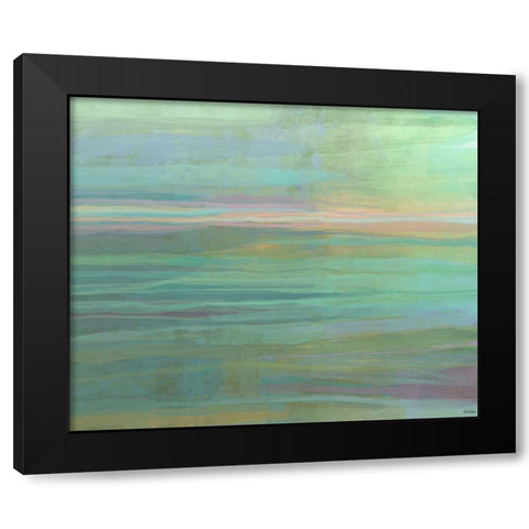 Passive II Black Modern Wood Framed Art Print by Tienhaara, Michael