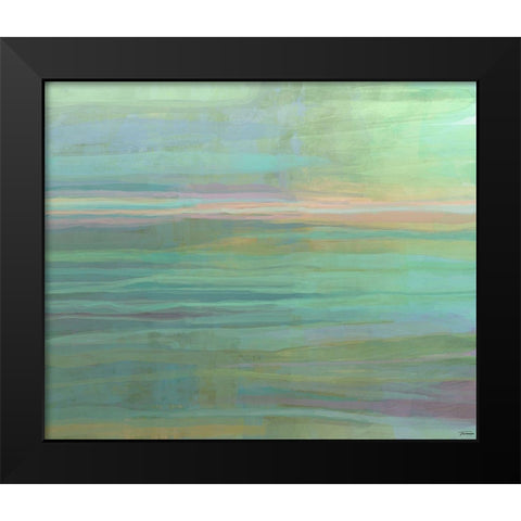 Passive II Black Modern Wood Framed Art Print by Tienhaara, Michael