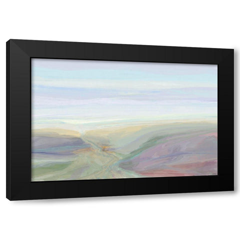 Transformative II Black Modern Wood Framed Art Print with Double Matting by Tienhaara, Michael