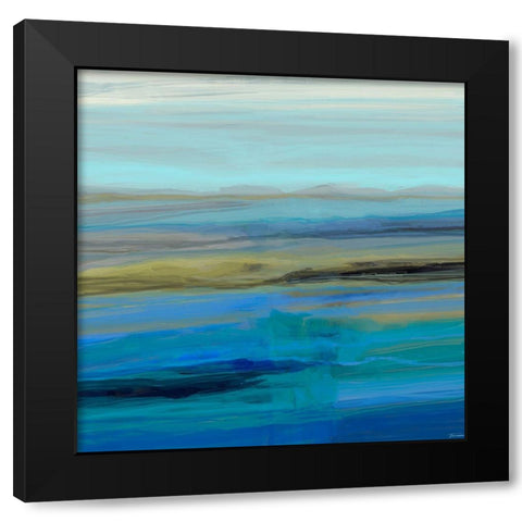 Endless I Black Modern Wood Framed Art Print by Tienhaara, Michael