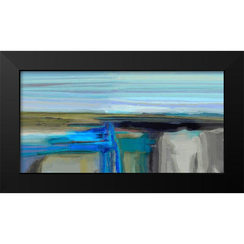 Perpetual Variation I Black Modern Wood Framed Art Print by Tienhaara, Michael