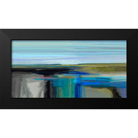Perpetual Variation II Black Modern Wood Framed Art Print by Tienhaara, Michael