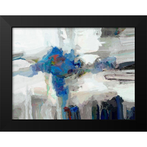 Vigor I Black Modern Wood Framed Art Print by Tienhaara, Michael