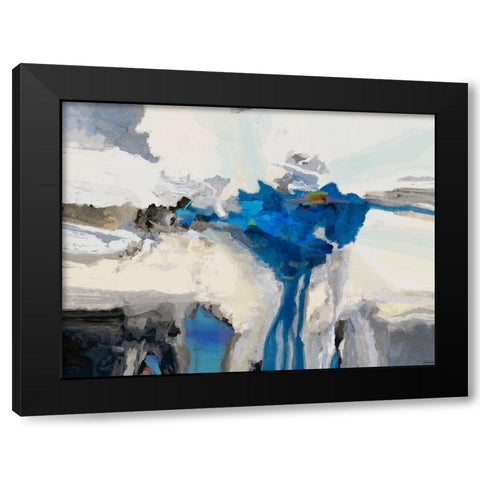 Vigor II Black Modern Wood Framed Art Print with Double Matting by Tienhaara, Michael