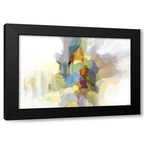 Evolve II Black Modern Wood Framed Art Print by Tienhaara, Michael