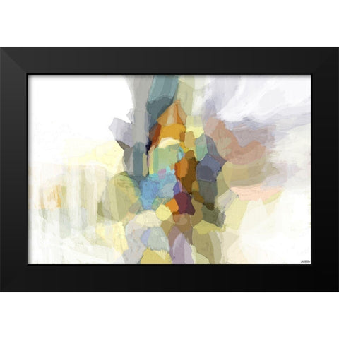 Evolve II Black Modern Wood Framed Art Print by Tienhaara, Michael