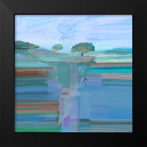 Grand Escape I Black Modern Wood Framed Art Print by Tienhaara, Michael