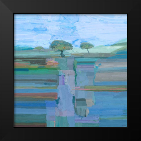 Grand Escape II Black Modern Wood Framed Art Print by Tienhaara, Michael