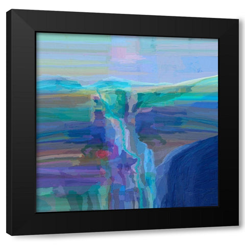 Grandeur I Black Modern Wood Framed Art Print by Tienhaara, Michael