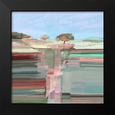 Grand Vision I Black Modern Wood Framed Art Print by Tienhaara, Michael
