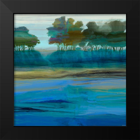 Ridgecrest I Black Modern Wood Framed Art Print by Tienhaara, Michael