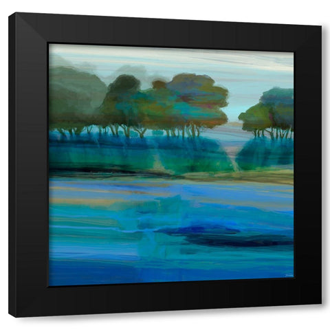 Ridgecrest II Black Modern Wood Framed Art Print by Tienhaara, Michael