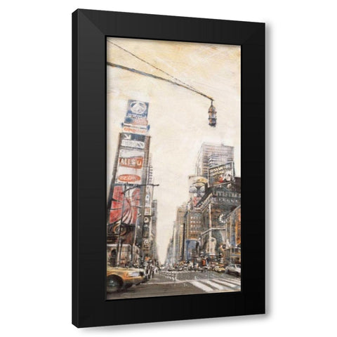 Times Square II Black Modern Wood Framed Art Print by Daniels, Matthew