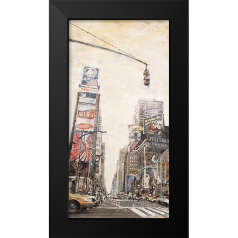 Times Square II Black Modern Wood Framed Art Print by Daniels, Matthew