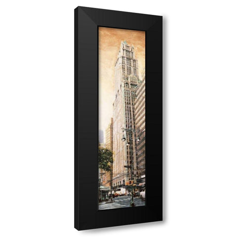The Woolworth Building Black Modern Wood Framed Art Print by Daniels, Matthew