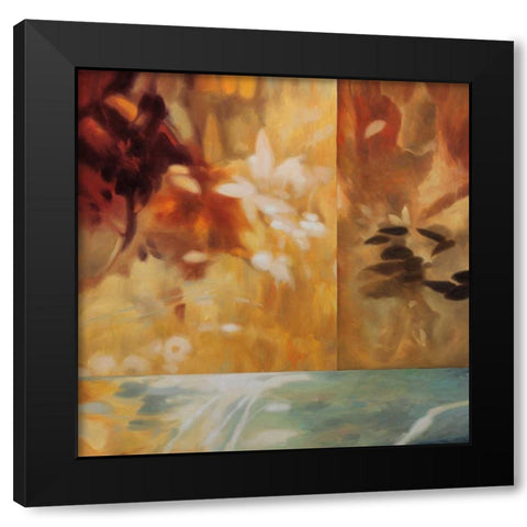 Inspire I Black Modern Wood Framed Art Print with Double Matting by Carter, Natalie