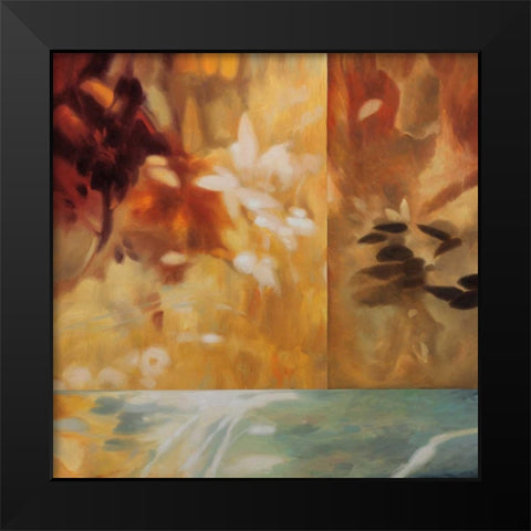 Inspire I Black Modern Wood Framed Art Print by Carter, Natalie