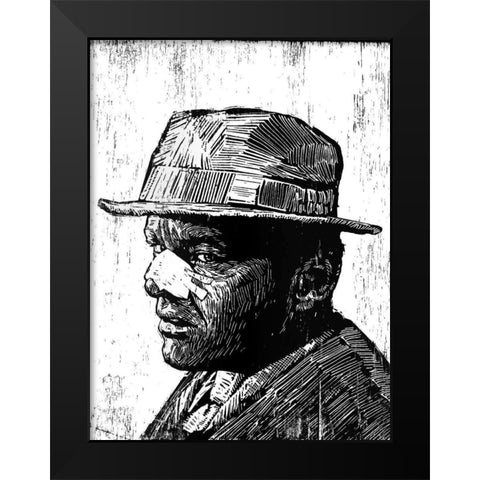 Jack Black Modern Wood Framed Art Print by Shigley, Neil