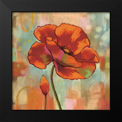 Fanciful II Black Modern Wood Framed Art Print by Sutton, Nicole