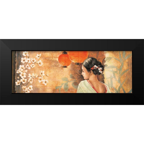 Precious Moment Black Modern Wood Framed Art Print by Martinay, Nicole