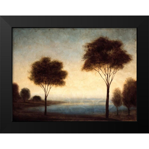 Water Dreams I Black Modern Wood Framed Art Print by Thomas, Neil