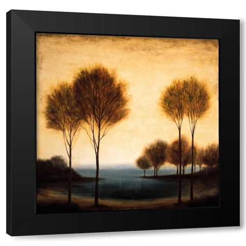 Above Us Only Sky I Black Modern Wood Framed Art Print with Double Matting by Thomas, Neil