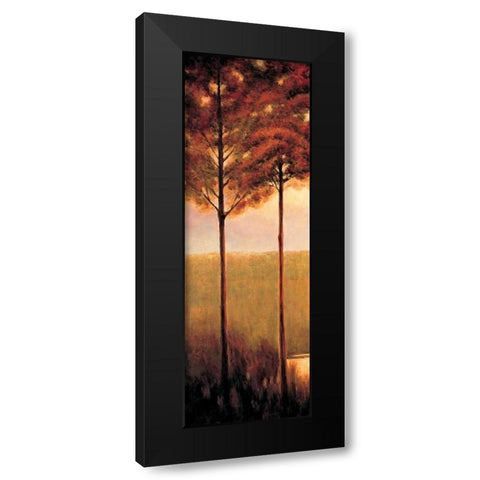 Through the Woods I Black Modern Wood Framed Art Print by Thomas, Neil