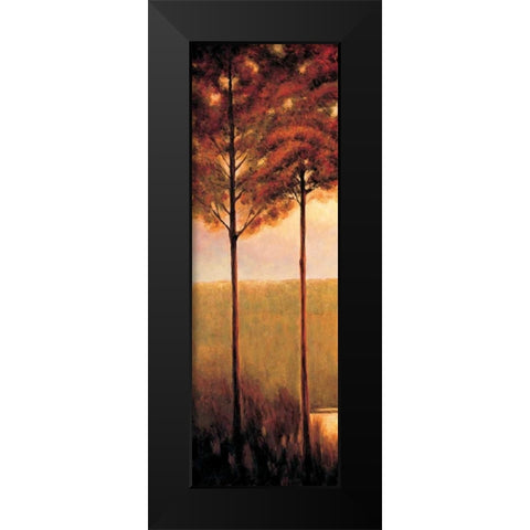 Through the Woods I Black Modern Wood Framed Art Print by Thomas, Neil