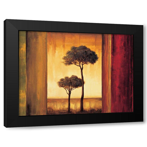 Entrancing I Black Modern Wood Framed Art Print with Double Matting by Thomas, Neil