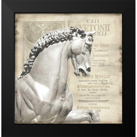 Renaissance IV Black Modern Wood Framed Art Print by Jeffries, Oliver
