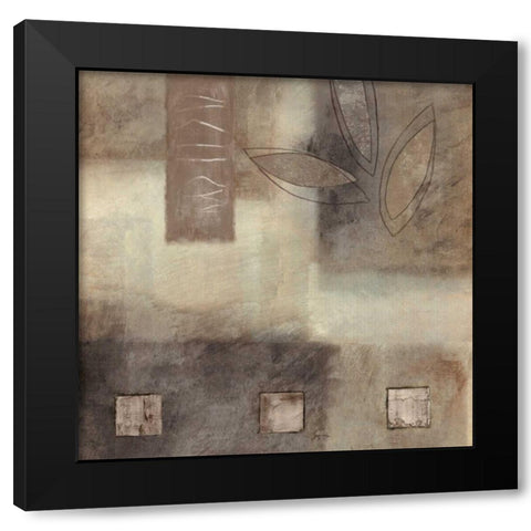 Incidentally I Black Modern Wood Framed Art Print with Double Matting by Perry, Olivia