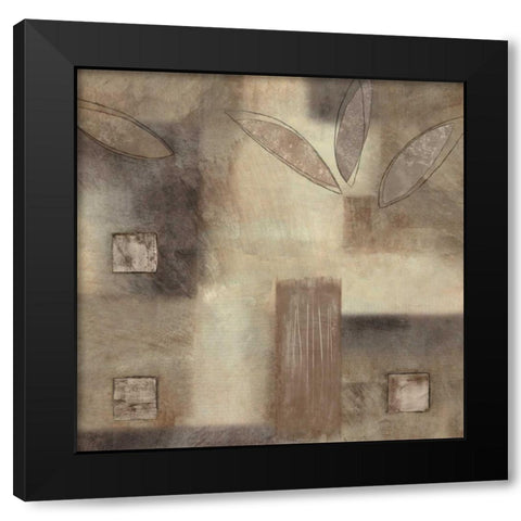Incidentally II Black Modern Wood Framed Art Print with Double Matting by Perry, Olivia