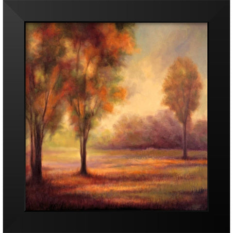 Ethereal II Black Modern Wood Framed Art Print by Shaw, Olivia