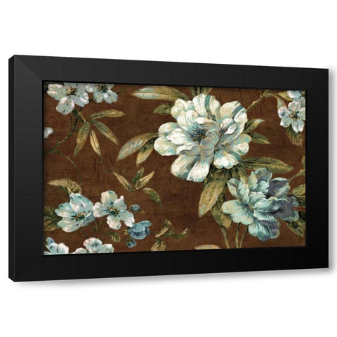Everlasting Black Modern Wood Framed Art Print with Double Matting by Davis, Pamela