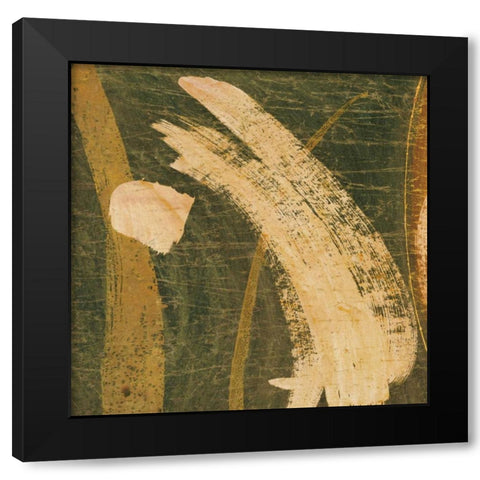 In Motion I Black Modern Wood Framed Art Print with Double Matting by Langham, Patrick