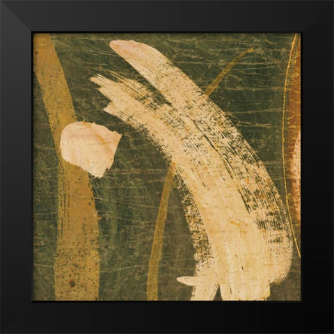 In Motion I Black Modern Wood Framed Art Print by Langham, Patrick