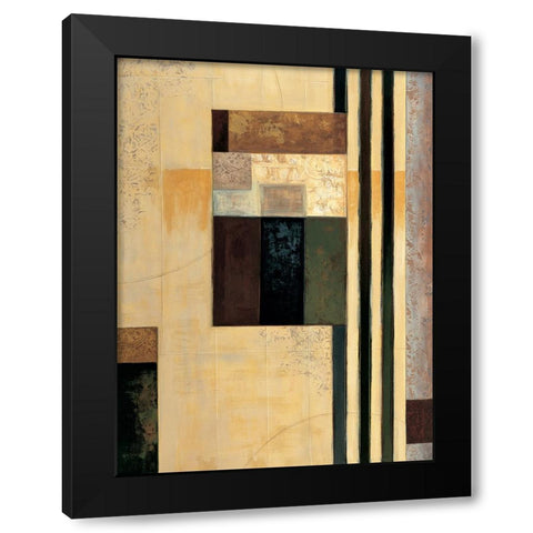 Direct II Black Modern Wood Framed Art Print with Double Matting by Sanderson, Paul