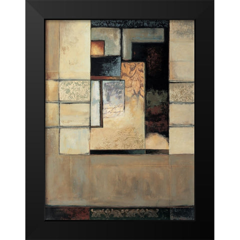 This Way I Black Modern Wood Framed Art Print by Sanderson, Paul