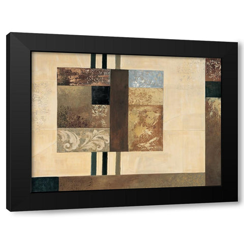 Advantage I Black Modern Wood Framed Art Print by Sanderson, Paul